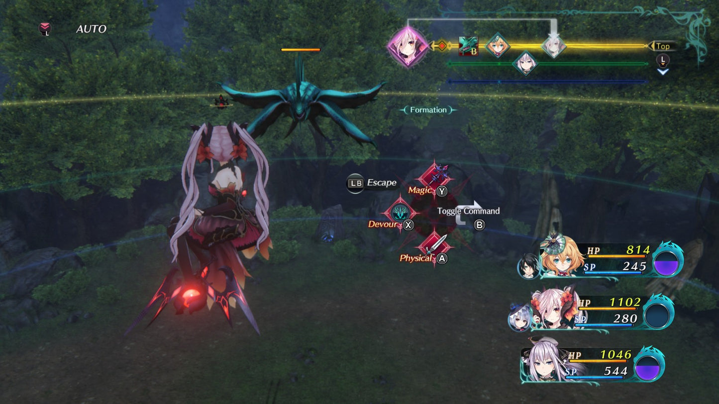 Dragon Star Varnir for Nintendo Switch with dark fantasy RPG theme and witch-focused storyline gameplay