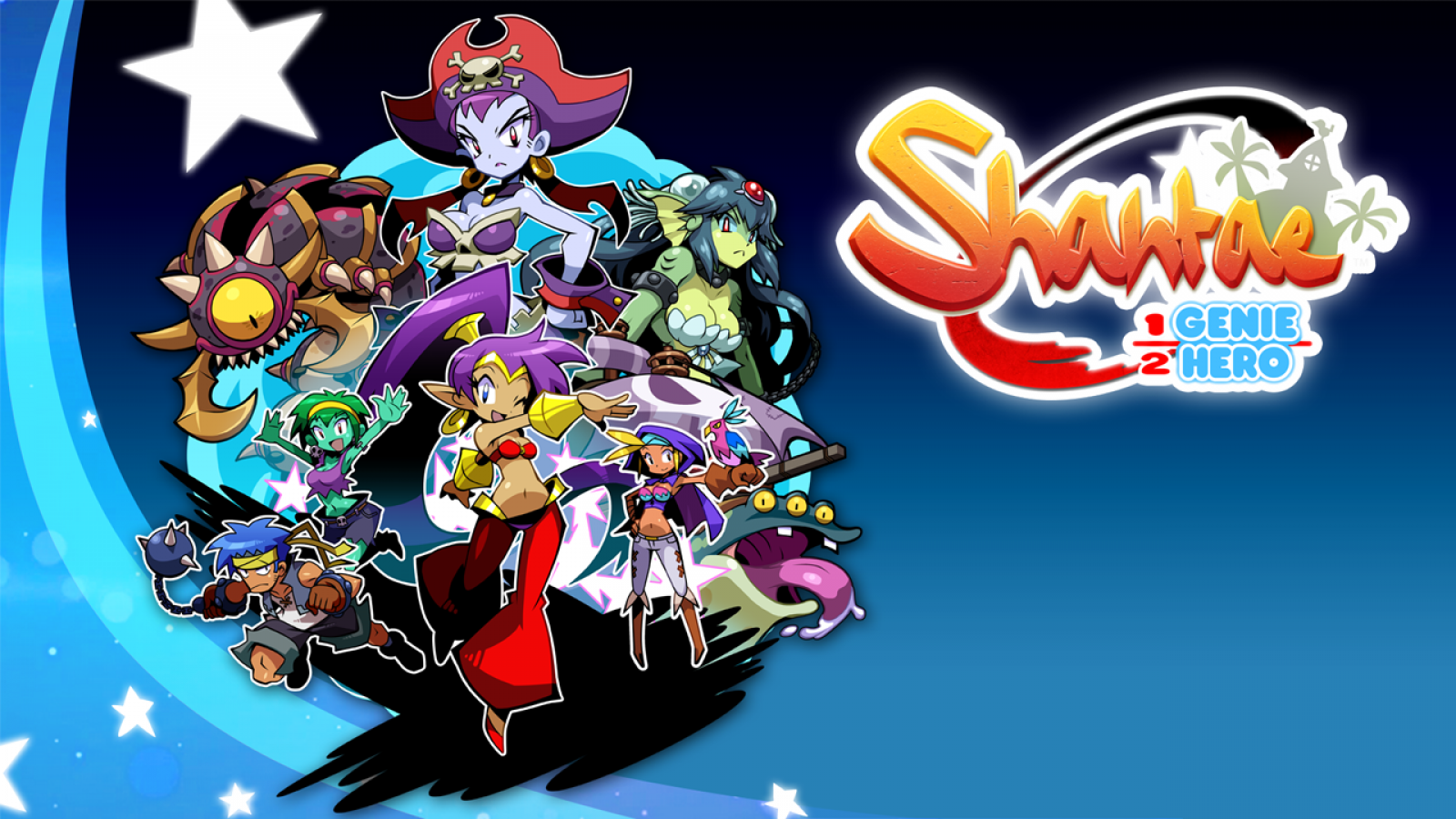 Shantae Half-Genie Hero [Risky Beats Edition] screenshot art for Nintendo Wii U (WiiU) video game