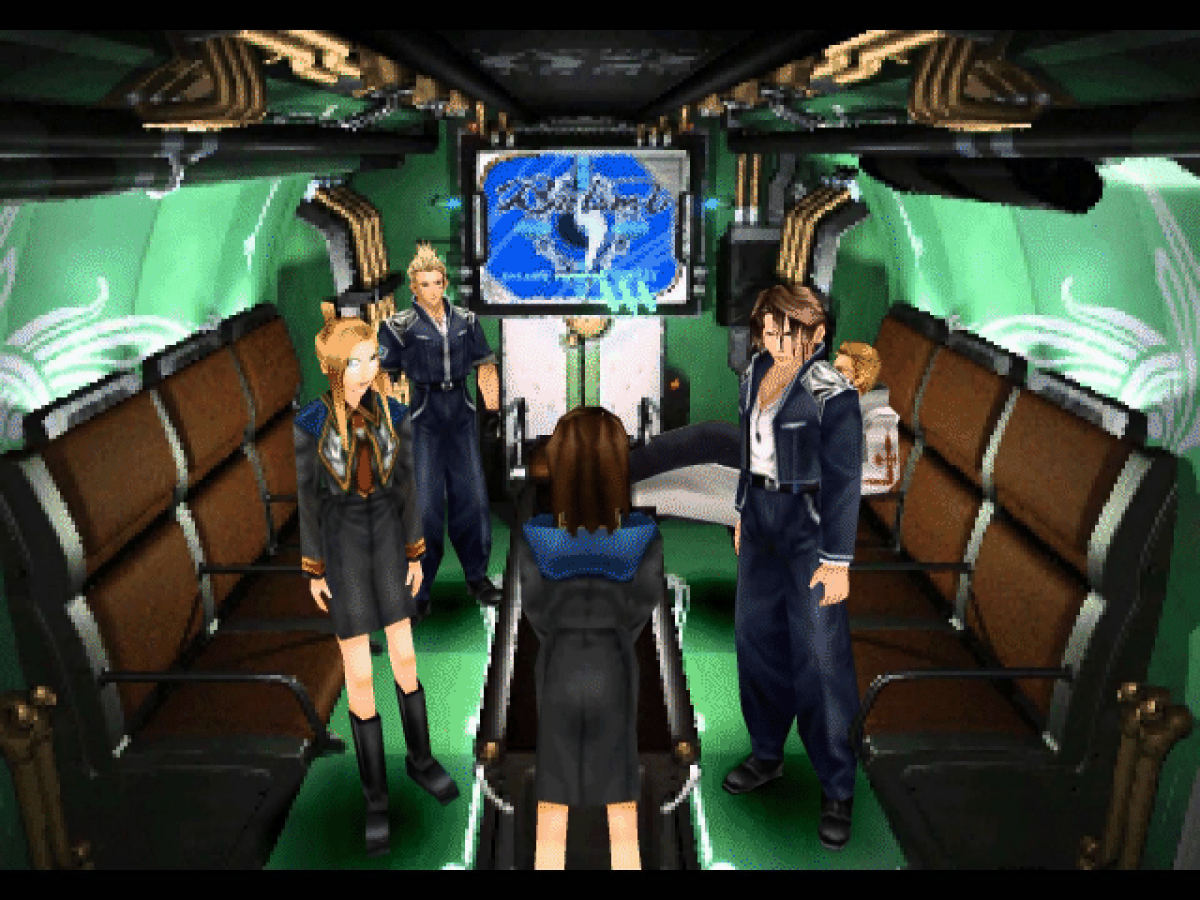 Final Fantasy VIII gameplay for PlayStation 1 (PS1) retro JRPG video game