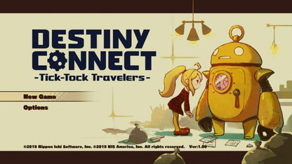 Destiny Connect: Tick-Tock Travelers [Time Capsule Edition] – Nintendo Switch (NS) titlepage for video game for NS