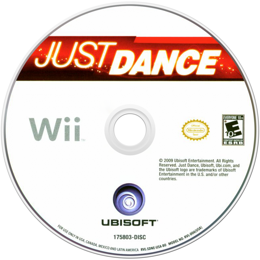Wipeout: The Game disc art for Nintendo Wii (Wii) video game