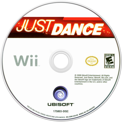 Wipeout: The Game disc art for Nintendo Wii (Wii) video game