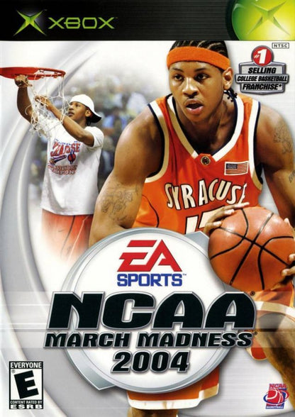 NCAA March Madness 2004 cover art for Xbox (XBOX) video game