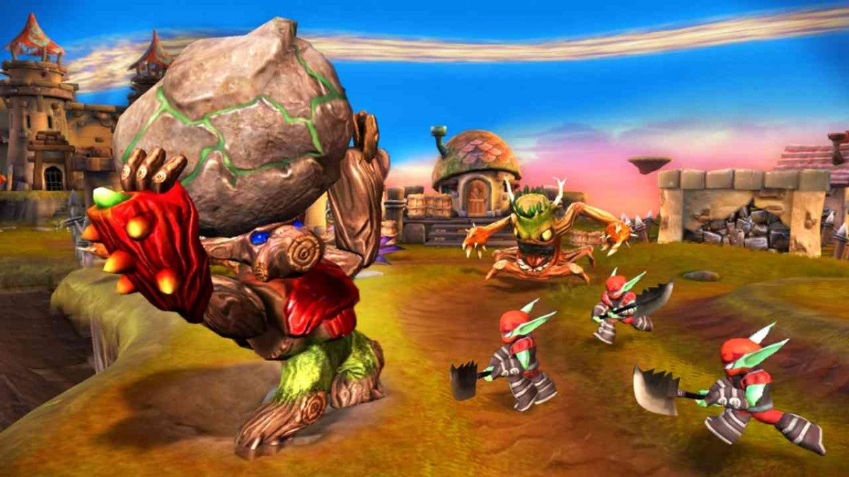 Skylanders: Giants gameplay for Xbox 360 (X360) action-adventure toys-to-life video game