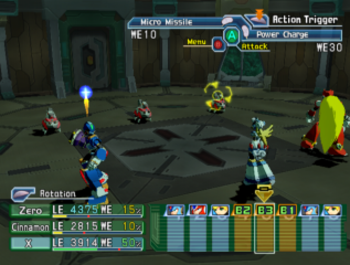 Mega Man X Command Mission PS2 PlayStation 2 JRPG role playing game retro video game gameplay