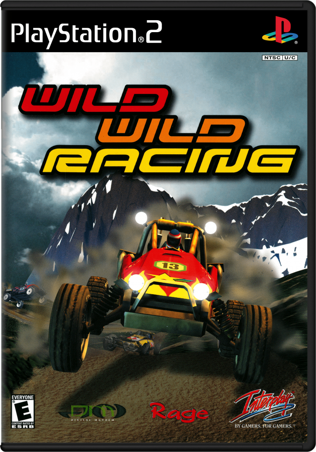 Wild Wild Racing – PlayStation 2 (PS2) cover art for racing retro video game