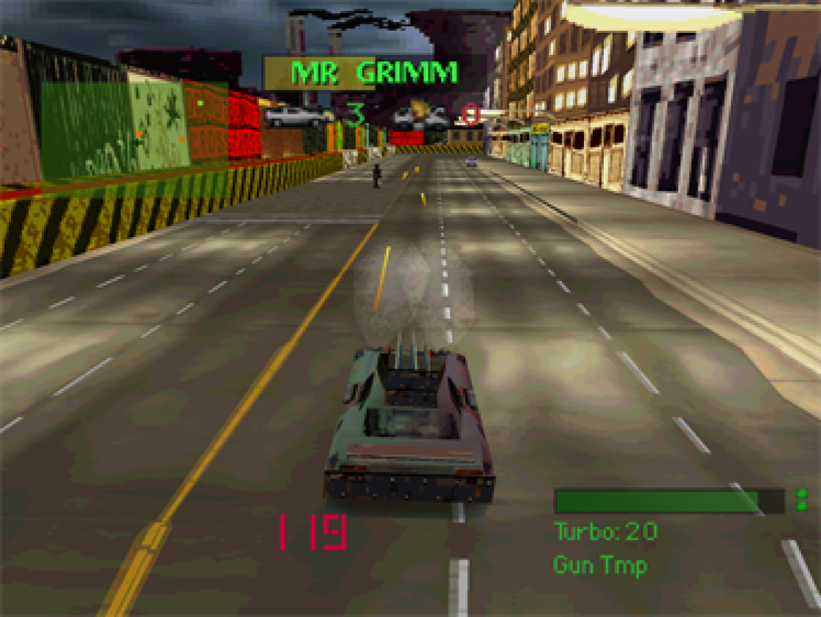 Twisted Metal Greatest Hits PlayStation 1 PS1 for vehicular combat video game fans featuring armed vehicles intense arena battles destructive weapons explosive combat unique drivers challenging opponents and classic Sony PlayStation action gameplay collectible retro gaming appeal gameplay