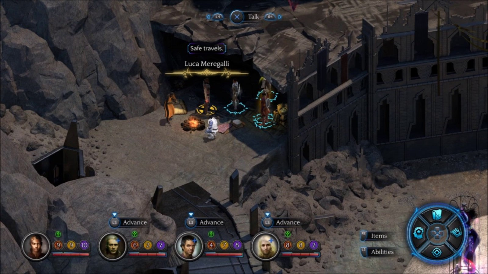 Torment Tides Of Numenera Steelbook Edition PlayStation 4 PS4 story-driven sci-fi fantasy RPG deep narrative choices matter Numenera universe collector’s metal case gameplay screenshot