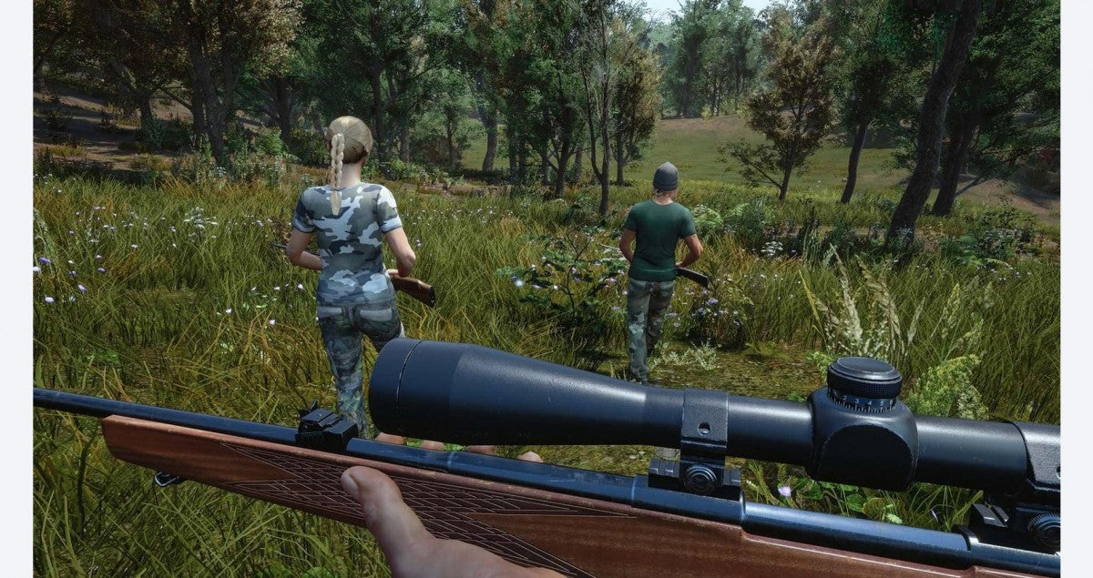 Hunting Simulator gameplay for Xbox One (XONE) realistic hunting simulation video game