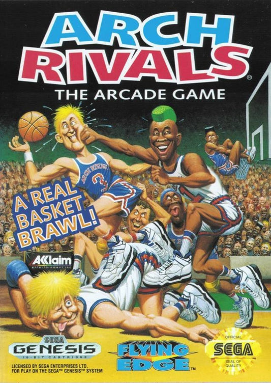 Arch Rivals cover art for Sega Genesis (GEN) video game