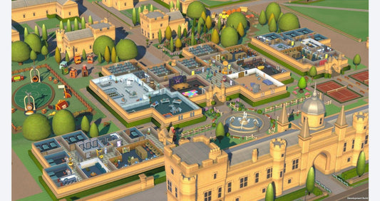 Two Point Campus [Enrollment Edition] gameplay for PlayStation 5 (PS5) management simulation video game