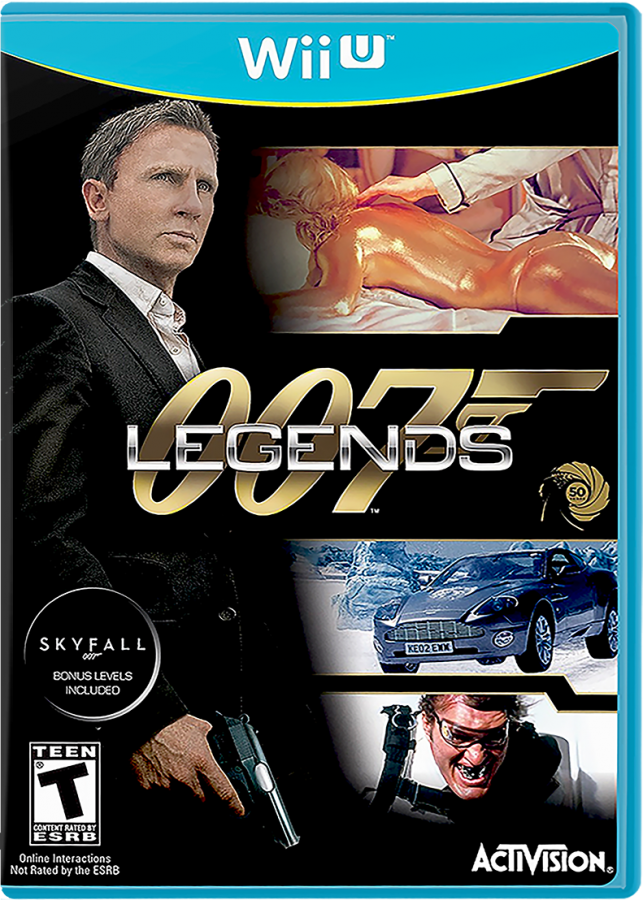 007 Legends cover art for Nintendo Wii U (WiiU) video game