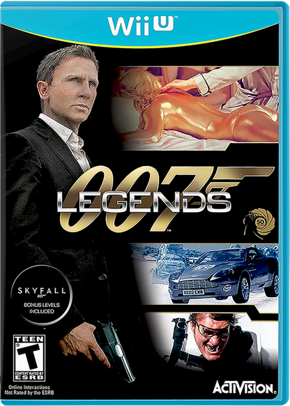 007 Legends cover art for Nintendo Wii U (WiiU) video game