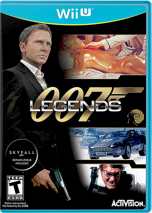007 Legends cover art for Nintendo Wii U (WiiU) video game