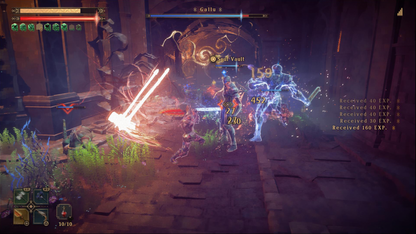 Babylon’s Fall PlayStation 5 action RPG hack and slash cooperative multiplayer up to four players Gideon clan tower climbing seasonal content weapon combat PlatinumGames Square Enix post-launch content campaign gameplay screenshot