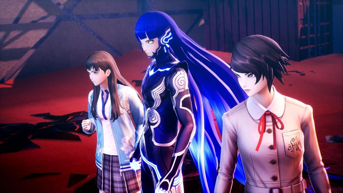 Shin Megami Tensei V Vengeance Nintendo Switch inspired design featuring dark fantasy JRPG aesthetic demon summoning exploration post apocalyptic Tokyo atmospheric storytelling turn based strategic combat moral choices and immersive narrative gameplay