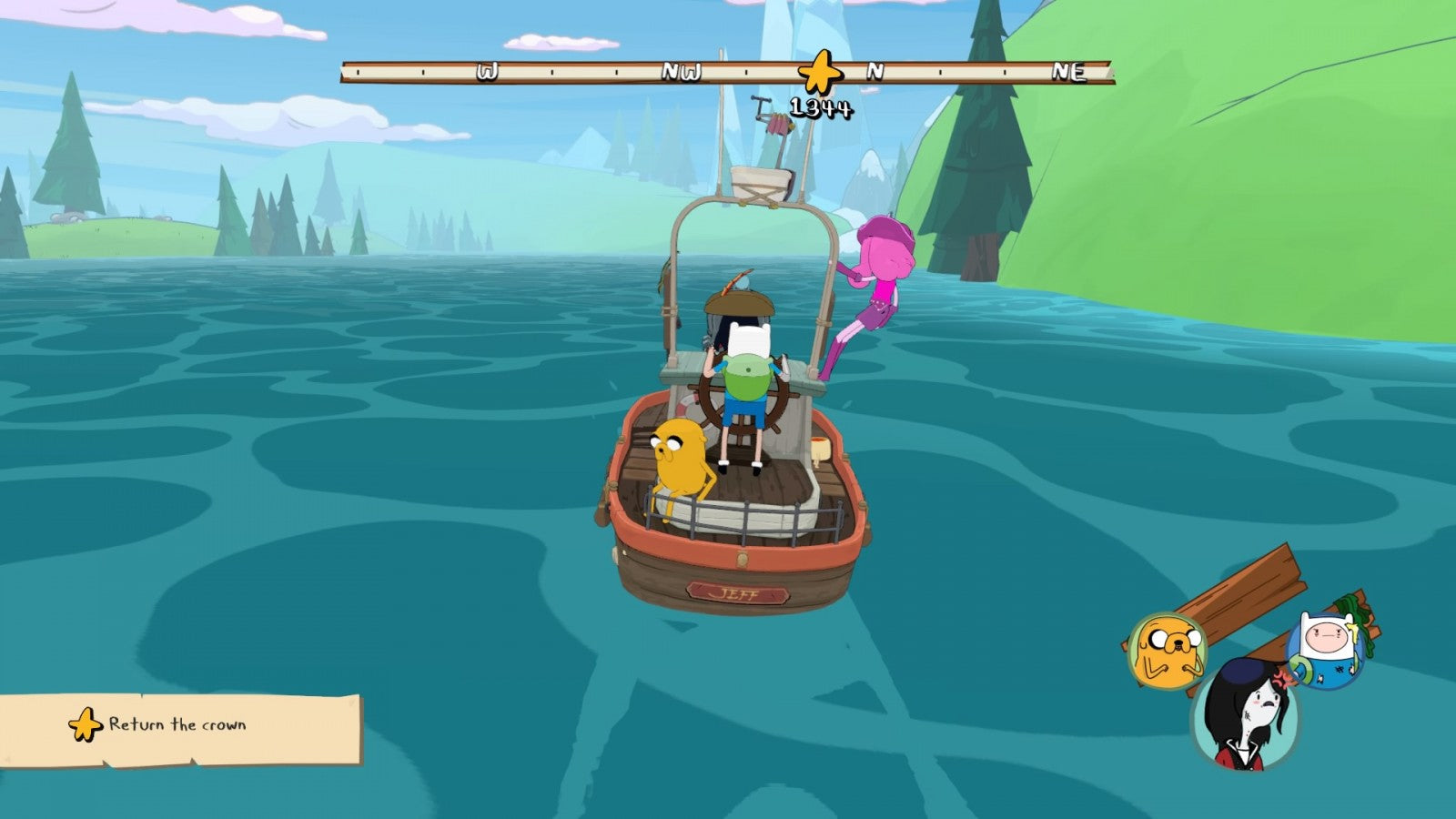 Adventure Time: Pirates of the Enchiridion – Xbox One (XONE) Gameplay Art Image 