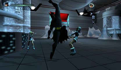Batman Vengeance for GameCube featuring action adventure gameplay inspired by the animated series gameplay screenshot