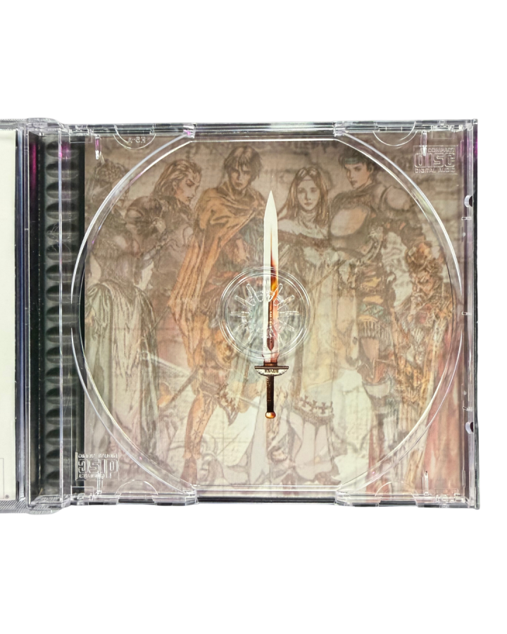 Vandal Hearts II PlayStation PS1 for tactical role playing video game fans featuring turn based strategy combat fantasy battles character progression weapon upgrades challenging missions deep political storyline medieval environments classic Konami JRPG gameplay collectible gaming appeal inside case cart