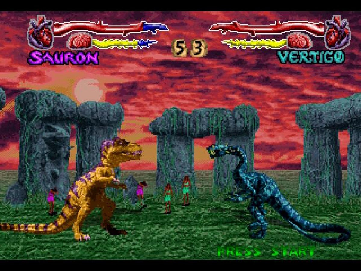 Primal Rage gameplay for Panasonic 3DO (3DO) fighting video game