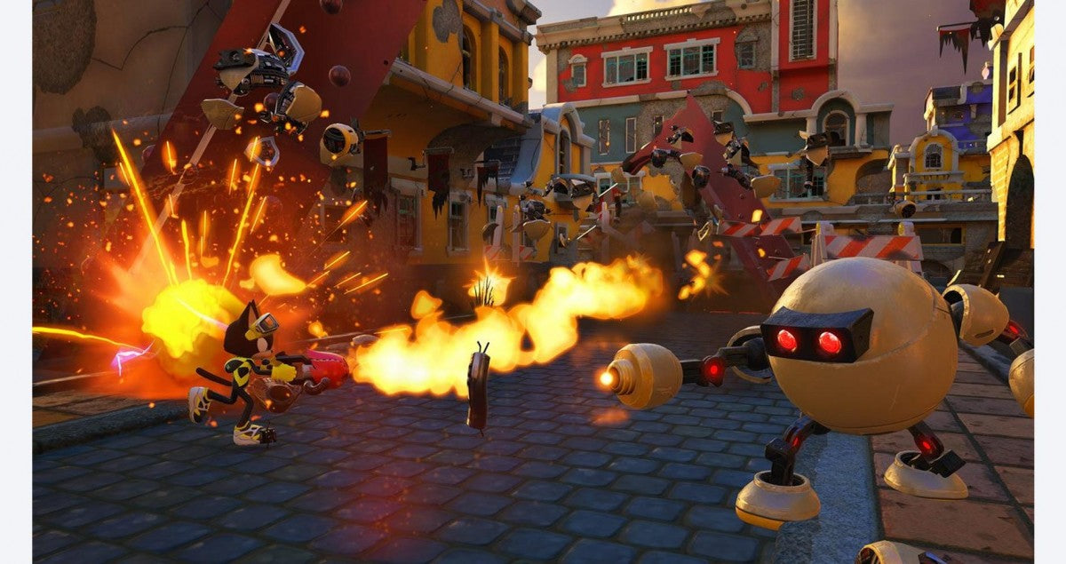 Sonic Forces gameplay image for Nintendo Switch NS video game