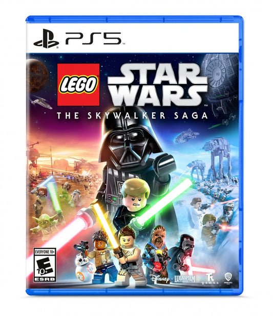 LEGO Star Wars: The Skywalker Saga cover art for PlayStation 5 (PS5) video game