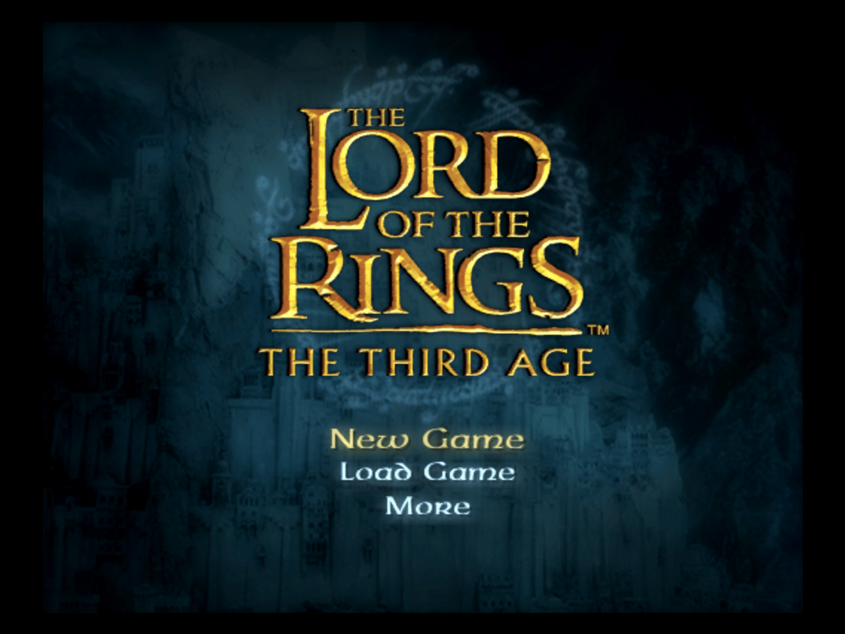 The Lord of the Rings The Third Age Xbox XBOX for role playing video game fans featuring turn based combat epic Middle earth adventure Fellowship inspired storyline character progression strategic battles fantasy exploration iconic Tolkien universe collectible gaming appeal gameplay