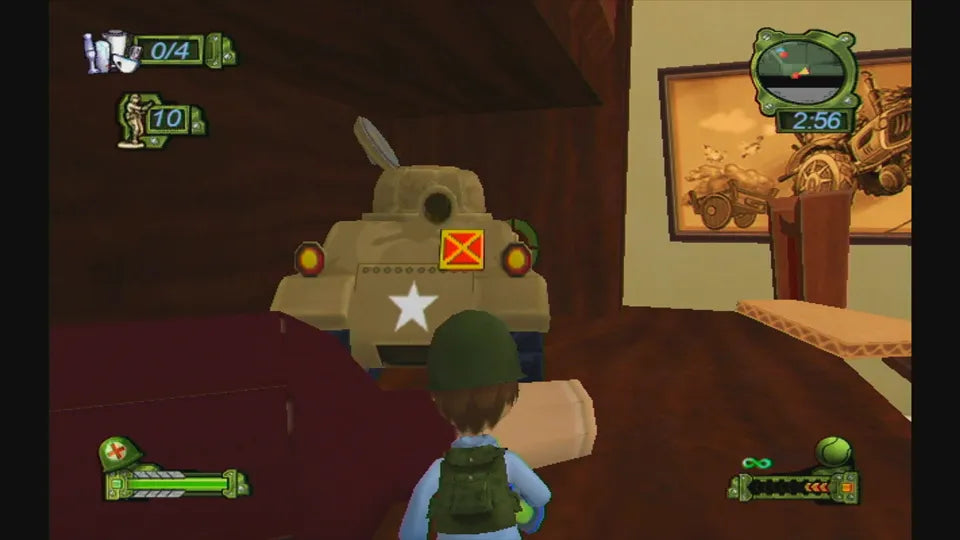 Army Men Soldiers of Misfortune PS2 game for PlayStation 2 featuring toy soldier action adventure gameplay gameplay 