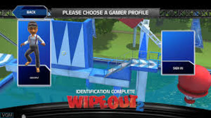 Wipeout 2 Xbox 360 Kinect gameplay for obstacle course and party video game.