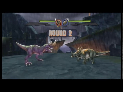 Battle of Giants Dinosaurs Strike gameplay art for Nintendo Wii (Wii) video game