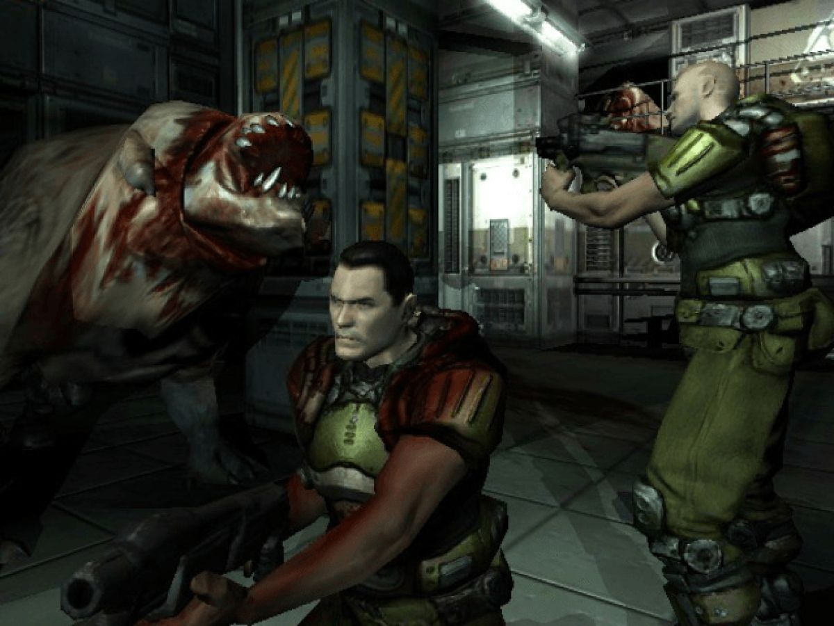 Doom 3 gameplay for Xbox (XBOX) video game