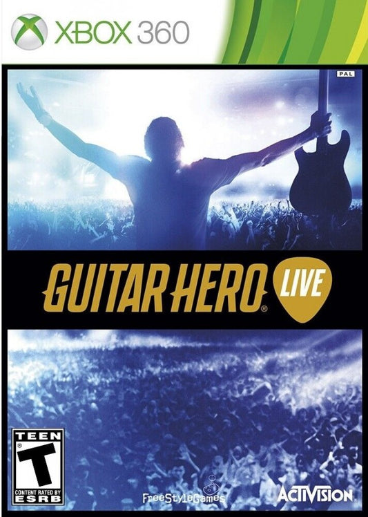 Guitar Hero Live cover art for Xbox 360 (X360) video game