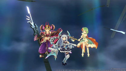 Fairy Fencer F Refrain Chord for Nintendo Switch, gameplay for a tactical role-playing video game with turn-based combat, anime-style characters, strategy gameplay, and fantasy storyline
