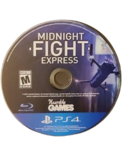 Midnight Fight Express Limited Run 553 PS4 game featuring fast-paced beat em up combat, stylish action choreography, and exclusive Limited Run Games collectible release disc