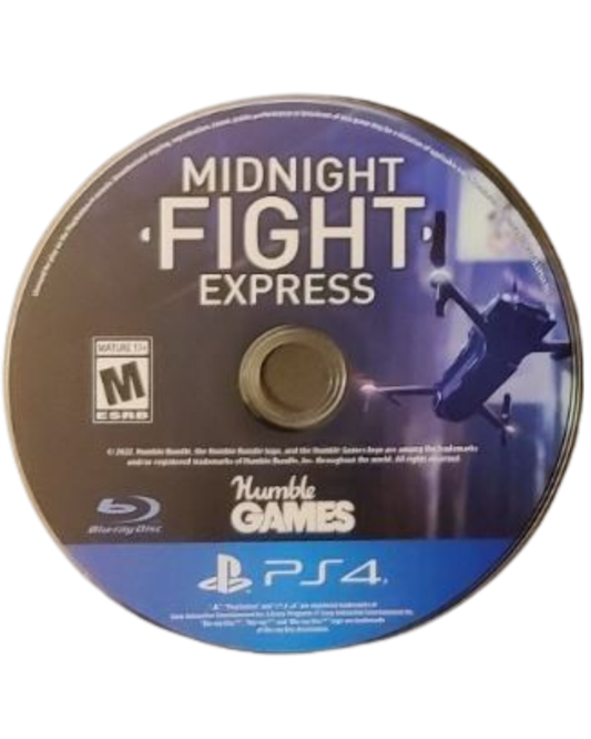 Midnight Fight Express Limited Run 553 PS4 game featuring fast-paced beat em up combat, stylish action choreography, and exclusive Limited Run Games collectible release disc