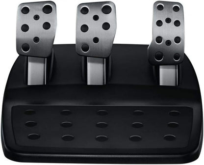 Logitech G29 Driving Force racing wheel and floor pedals for PlayStation 4 featuring realistic force feedback and immersive driving control