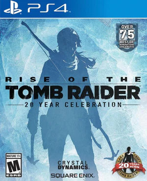 Rise of the Tomb Raider: 20 Year Celebration cover art for PlayStation 4 (PS4) video game