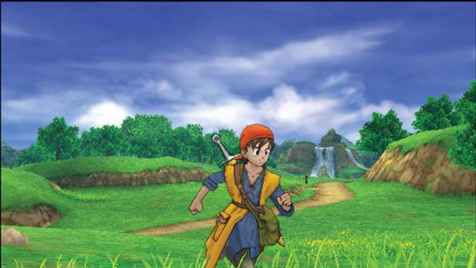 Dragon Quest VIII: Journey of the Cursed King gameplay for PlayStation 2 (PS2) fantasy role-playing adventure video game