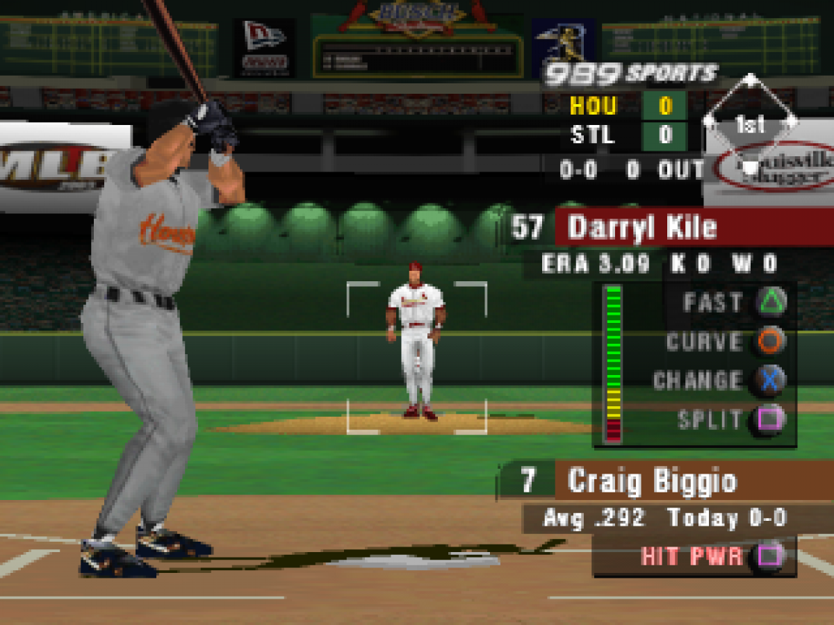 MLB 2003 gameplay for PlayStation 1 (PS1) retro baseball video game 