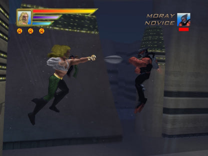 Aquaman: Battle for Atlantis Aquaman Battle for Atlantis Xbox video game DC Comics superhero action adventure console title underwater combat third person action game Xbox original release gameplay