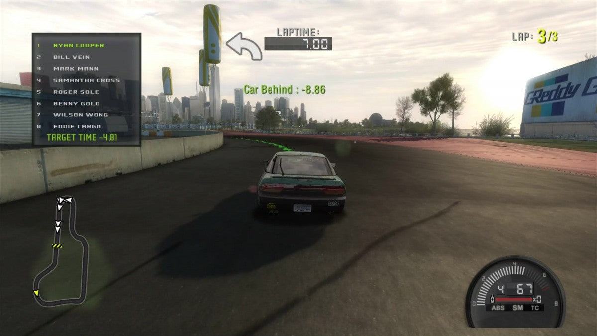 Gameplay for 'Need for Speed ProStreet' on Xbox 360 