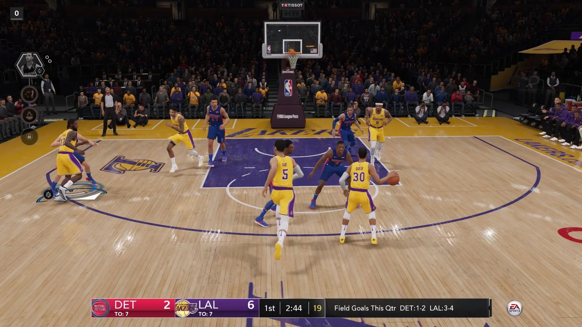 NBA Live 19 [The One Edition] – PlayStation 4 (PS4) gameplay for basketball video game
