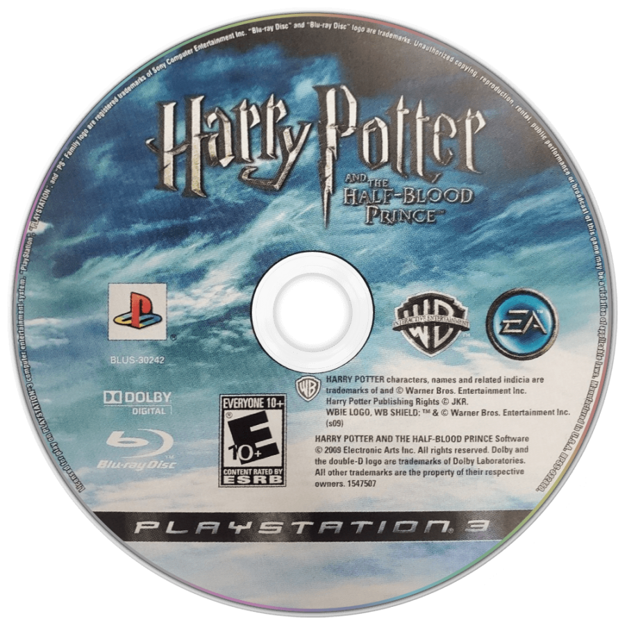 Harry Potter and the Half-Blood Prince – PlayStation 3 (PS3) disc for video game for PS3