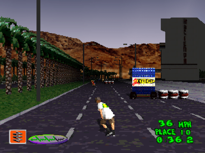 2Xtreme gameplay image for PlayStation 1 (PS1) retro extreme sports video game