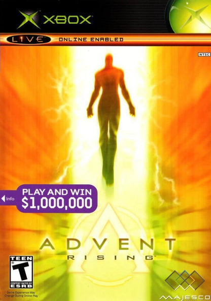 Advent Rising cover art for Xbox (XBOX) video game