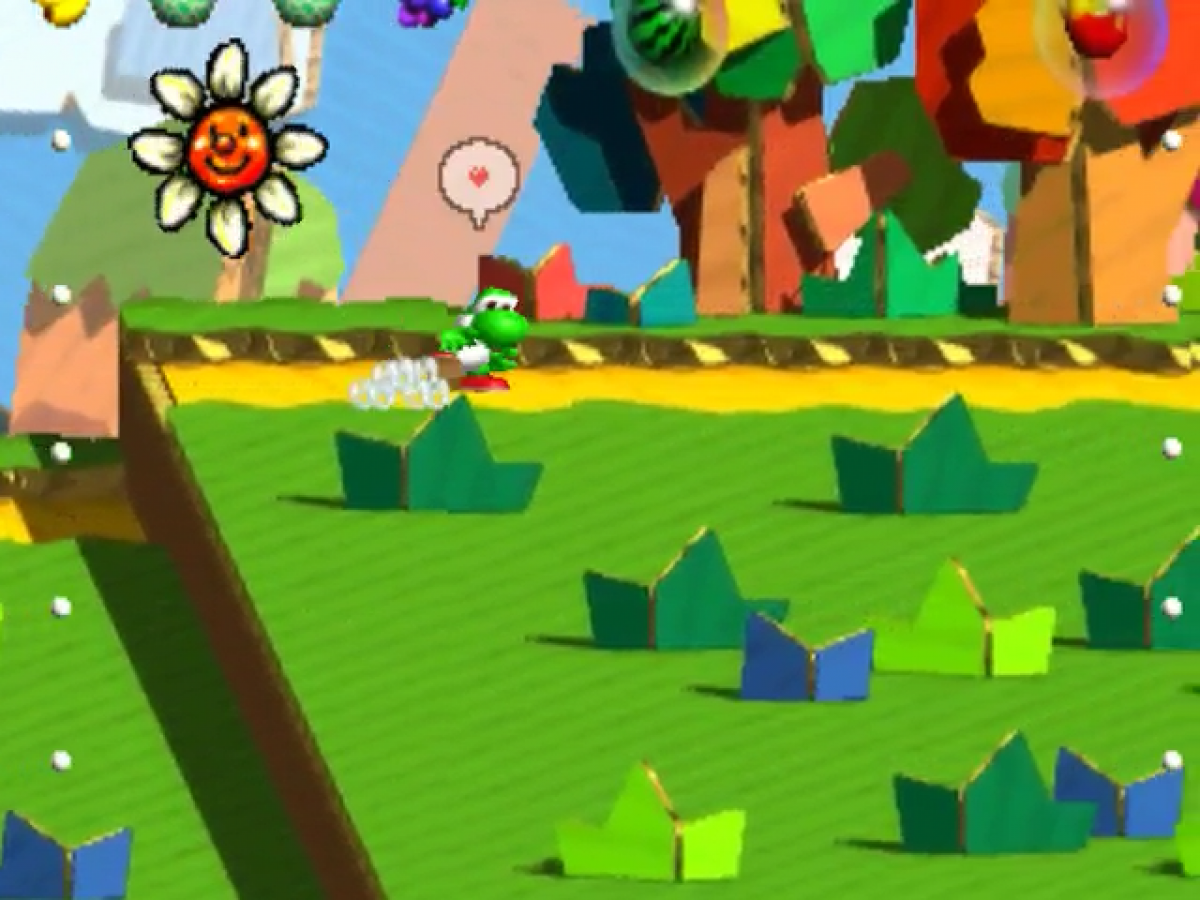 Yoshi's Story gameplay for Nintendo 64 (N64) video game