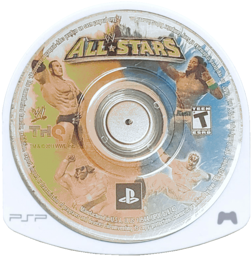 WWE All Stars UMD for PlayStation Portable (PSP) professional wrestling fighting game