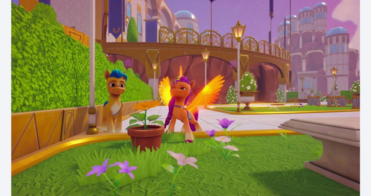 My Little Pony A Zephyr Heights Mystery gameplay image for Nintendo Switch family adventure game