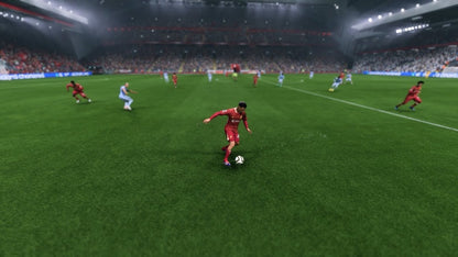 EA Sports FC 25 Xbox Series X video game, soccer sports simulation, realistic gameplay, multiplayer modes, next-generation console title gameplay screenshot