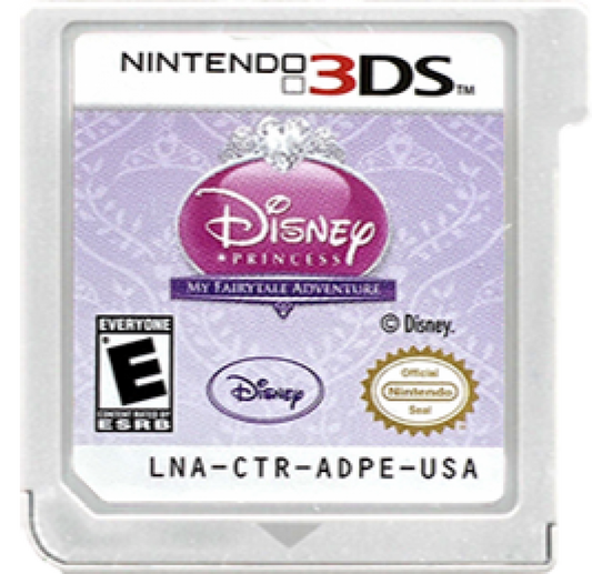 Disney Princess: My Fairytale Adventure cartridge for Nintendo 3DS (3DS) action adventure video game